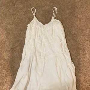 Flowy white dress